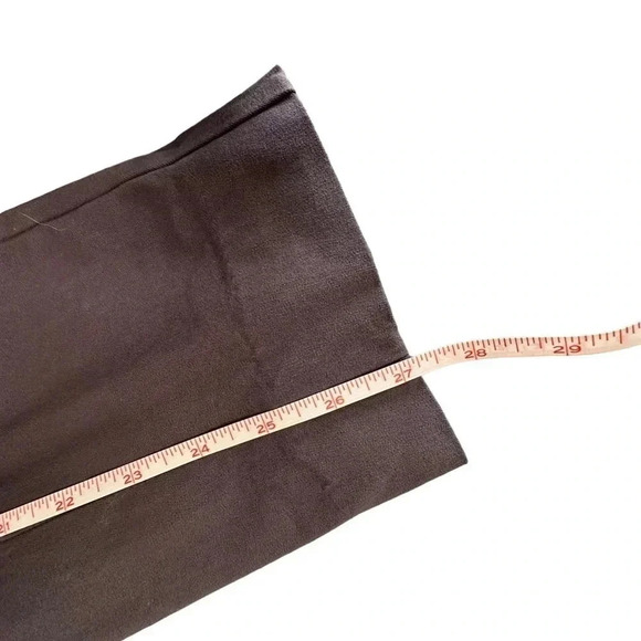 Everlane 16 blue gray fitted ankle pants with side zipper - Picture 8 of 8